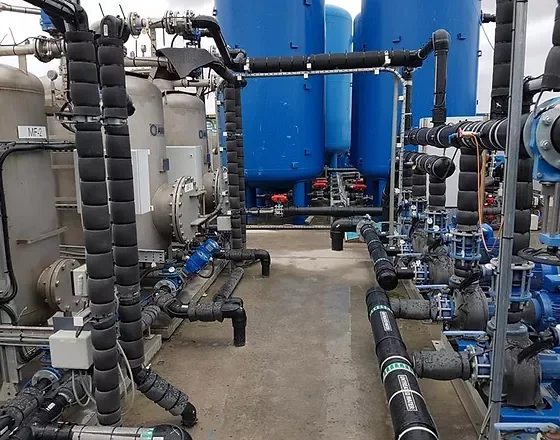What are the main purposes of industrial water treatment? 2 Industry water purification
